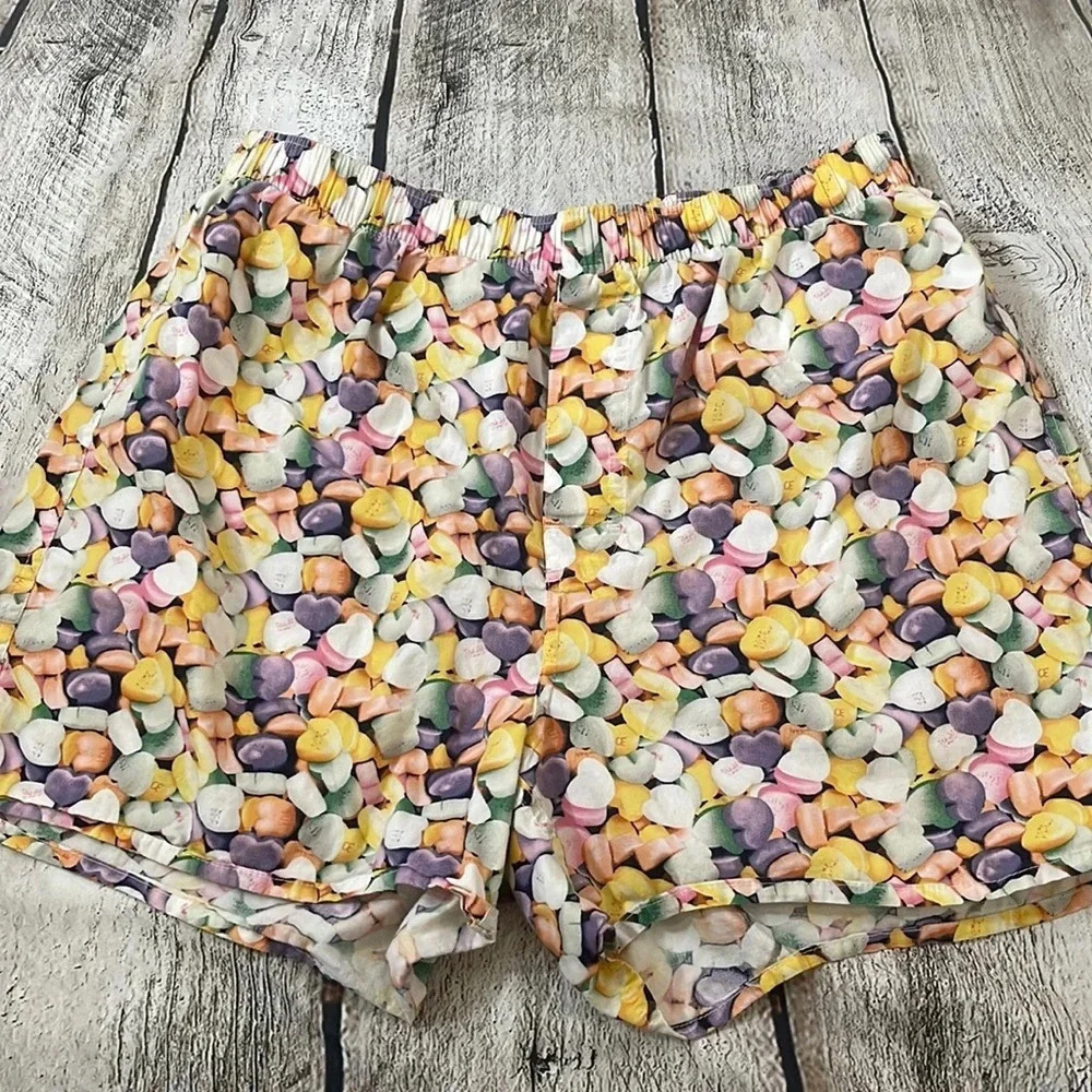 Men’s conversation hearts 💕 print boxers Medium